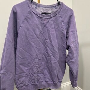 American Eagle Outfitters Purple Crew Neck Sweater